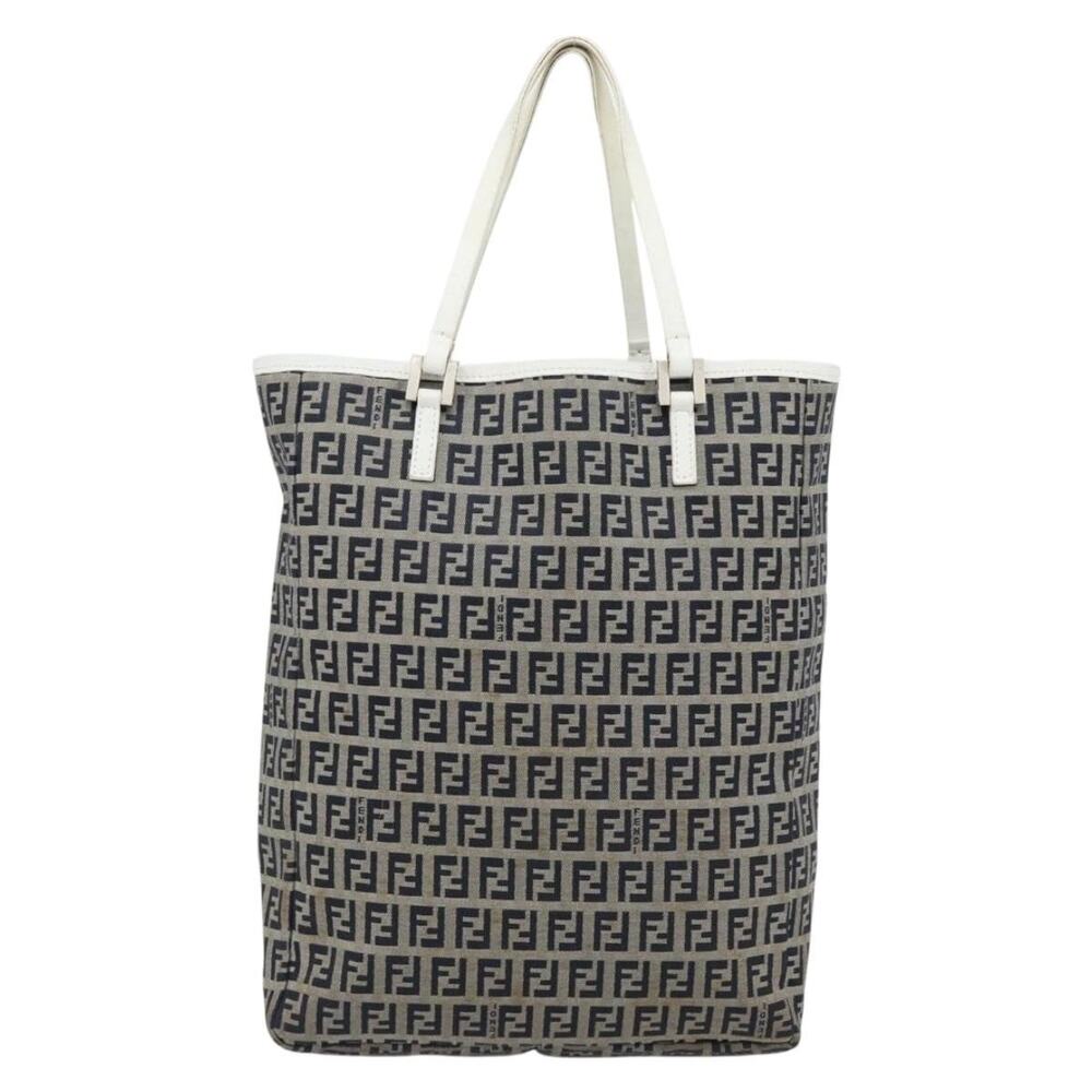 Fendi Zucchino Handbag Blue
